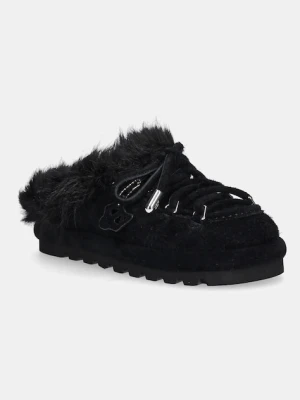 Naked Wolfe kapcie zamszowe Harlow kolor czarny Harlow Black Suede