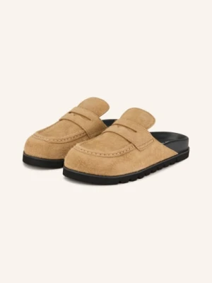 Naked Wolfe Klapki Cord beige