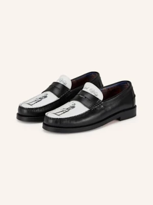 Naked Wolfe Penny Loafers Riviera schwarz