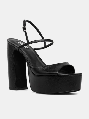 Naked Wolfe sandały skórzane Fire kolor czarny Fire Black Leather