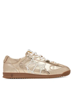 Naked Wolfe Sneakersy Exposure Crinkle Złoty