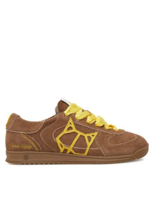 Naked Wolfe Sneakersy Exposuree Brązowy