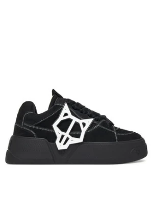 Naked Wolfe Sneakersy Kosa Czarny