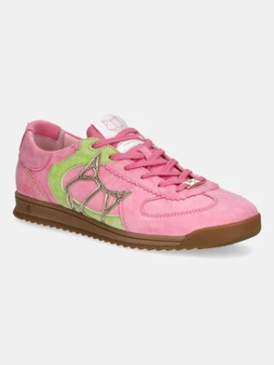 Naked Wolfe sneakersy nubukowe Exposure damskie kolor różowy Exposure Kid Suede Pink