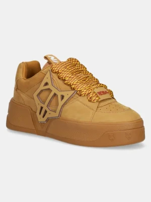 Naked Wolfe sneakersy nubukowe Kosa męskie kolor brązowy Kosa Wheat