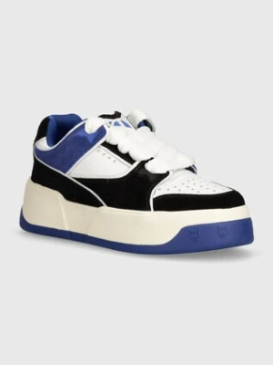 Naked Wolfe sneakersy skórzane Kash Kash Nubuck Leather Blue