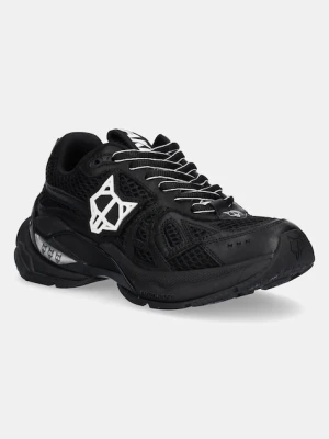 Naked Wolfe sneakersy Smash damskie kolor czarny Smash Double Black Mesh