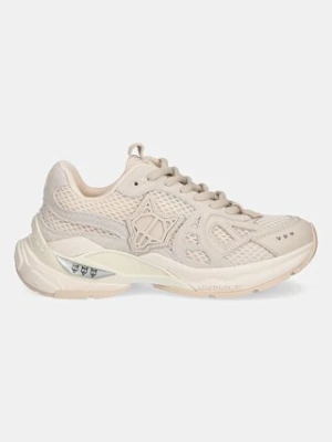 Naked Wolfe sneakersy Smash kolor beżowy Smash Off-White Suede