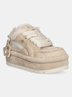 Naked Wolfe sneakersy zamszowe Beau kolor beżowy Beau Ice Suede
