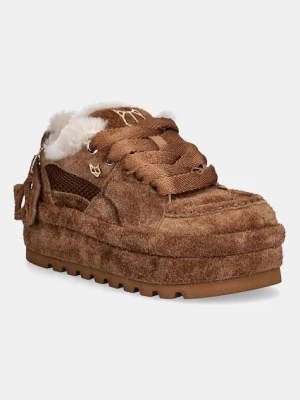 Naked Wolfe sneakersy zamszowe Beau kolor brązowy Beau Tan Suede
