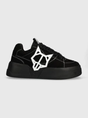 Naked Wolfe sneakersy zamszowe Kosa kolor czarny