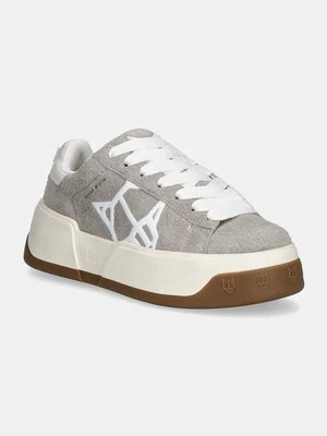 Naked Wolfe sneakersy zamszowe Sound kolor szary Sound Light Grey Cow Suede