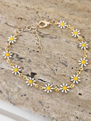 Nakkash Pozłacana bransoletka z emalią rozmiar: onesize