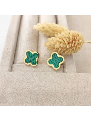 Nakkash Pozłacane kolczyki-wkrętki rozmiar: onesize