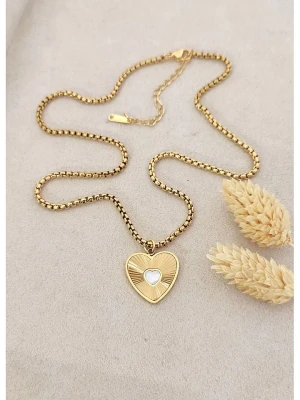 Nakkash Pozłacany naszyjnik z zawieszką - dł. 42 cm rozmiar: onesize