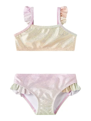 name it Bikini "Ola" w kolorze jasnoróżowo-żółtym rozmiar: 110 / 116