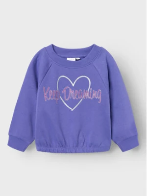NAME IT Bluza 13219948 Fioletowy Regular Fit