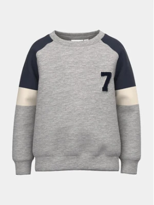 NAME IT Bluza 13220045 Szary Regular Fit