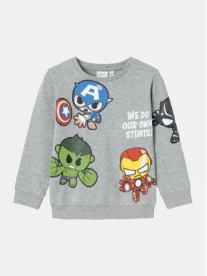 NAME IT Bluza MARVEL 13232193 Szary Regular Fit