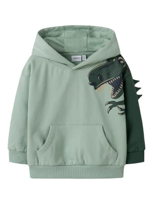 name it Bluza "Nash" w kolorze zielonym rozmiar: 92