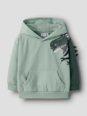 name it Bluza "Nash" w kolorze zielonym rozmiar: 92