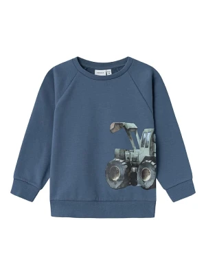 name it Bluza "Niklo" w kolorze niebieskim rozmiar: 110