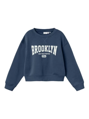 name it Bluza "Niknaks" w kolorze granatowym rozmiar: 116