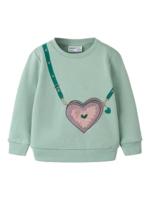 name it Bluza "Nora" w kolorze zielonym rozmiar: 92