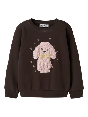 name it Bluza "Nuruby" w kolorze brązowym rozmiar: 110