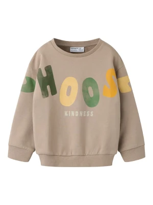 name it Bluza "Plyn" w kolorze beżowym rozmiar: 116