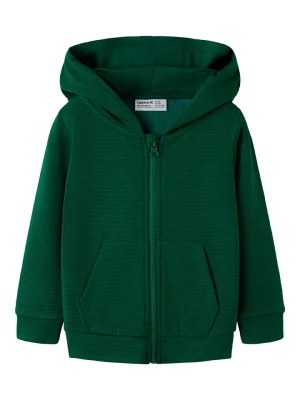 name it Bluza "Pniba" w kolorze zielonym rozmiar: 122 / 128