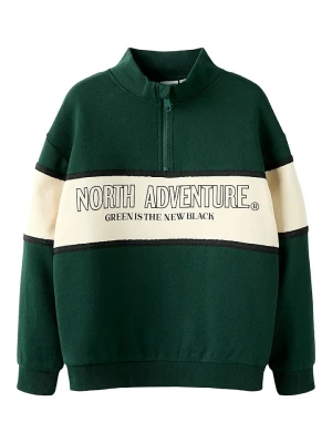 name it Bluza "Poborde" w kolorze beżowo-zielonym rozmiar: 146/152