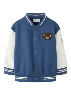 name it Bluza "Pray" w kolorze niebiesko-białym rozmiar: 98