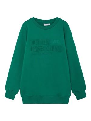 name it Bluza "Sajasper" w kolorze zielonym rozmiar: 146/152