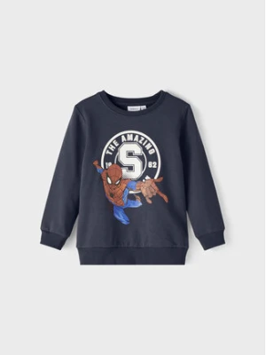 NAME IT Bluza SPIDER-MAN 13210737 Granatowy Regular Fit