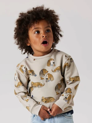 name it Bluza w kolorze beżowo-jasnobrązowym rozmiar: 122/128
