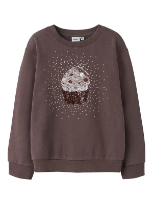 name it Bluza w kolorze brązowym rozmiar: 134/140