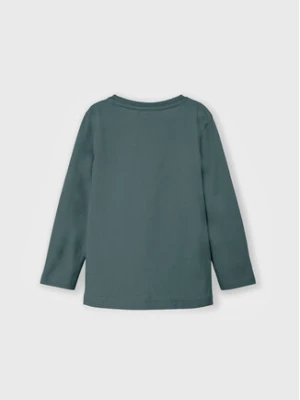 NAME IT Bluzka 13206639 Zielony Regular Fit