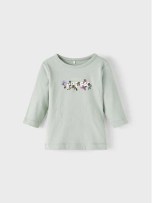 NAME IT Bluzka 13206900 Zielony Regular Fit