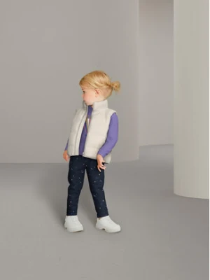 NAME IT Bluzka 13219821 Fioletowy Regular Fit