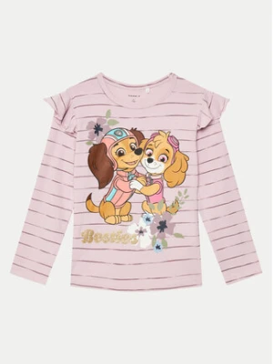 NAME IT Bluzka Julia PAW PATROL 13238285 Różowy Regular Fit
