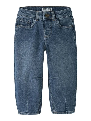 name it Dżinsy "Bella" - Comfort fit - w kolorze niebieskim rozmiar: 128