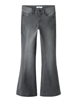 name it Dżinsy - Bootcut fit - w kolorze szarym rozmiar: 128