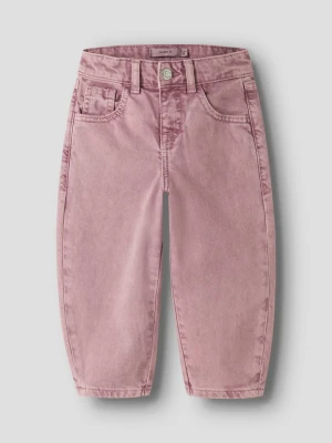 name it Dżinsy - Comfort fit - w kolorze jasnoróżowym rozmiar: 116