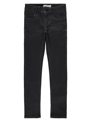 name it Dżinsy "Polly" - Slim fit - w kolorze czarnym rozmiar: 80