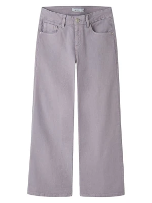 name it Dżinsy "Rose" - Comfort fit - w kolorze fioletowym rozmiar: 146