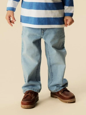 name it Dżinsy "Ryan" - Straight fit - w kolorze błękitnym rozmiar: 116