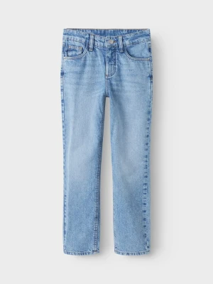 name it Dżinsy "Ryan" - Straight fit - w kolorze błękitnym rozmiar: 128
