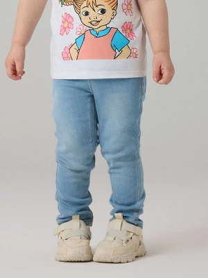 name it Dżinsy "Salli" - Slim fit - w kolorze błękitnym rozmiar: 128