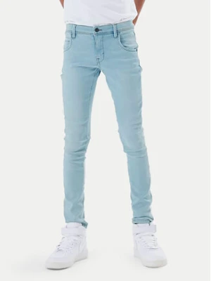 NAME IT Jeansy Silas 13190372 Niebieski Slim Fit